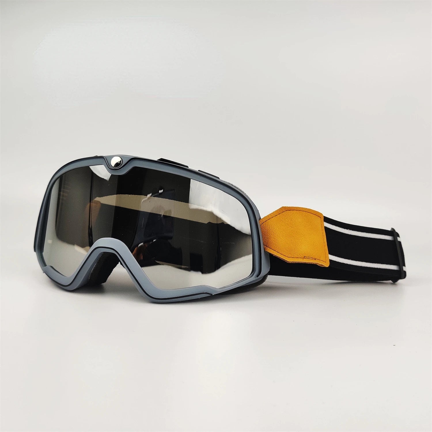 Retro Motorcycle Goggles Glasses Motocross Sunglasses Vintage Helmet Cycling Racing Cafe Racer Chopper,Ship within 24 hours - Slobuy