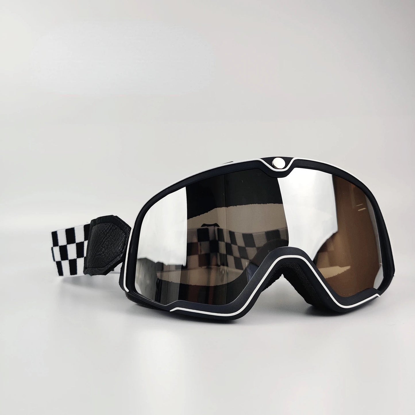 Retro Motorcycle Goggles Glasses Motocross Sunglasses Vintage Helmet Cycling Racing Cafe Racer Chopper,Ship within 24 hours - Slobuy