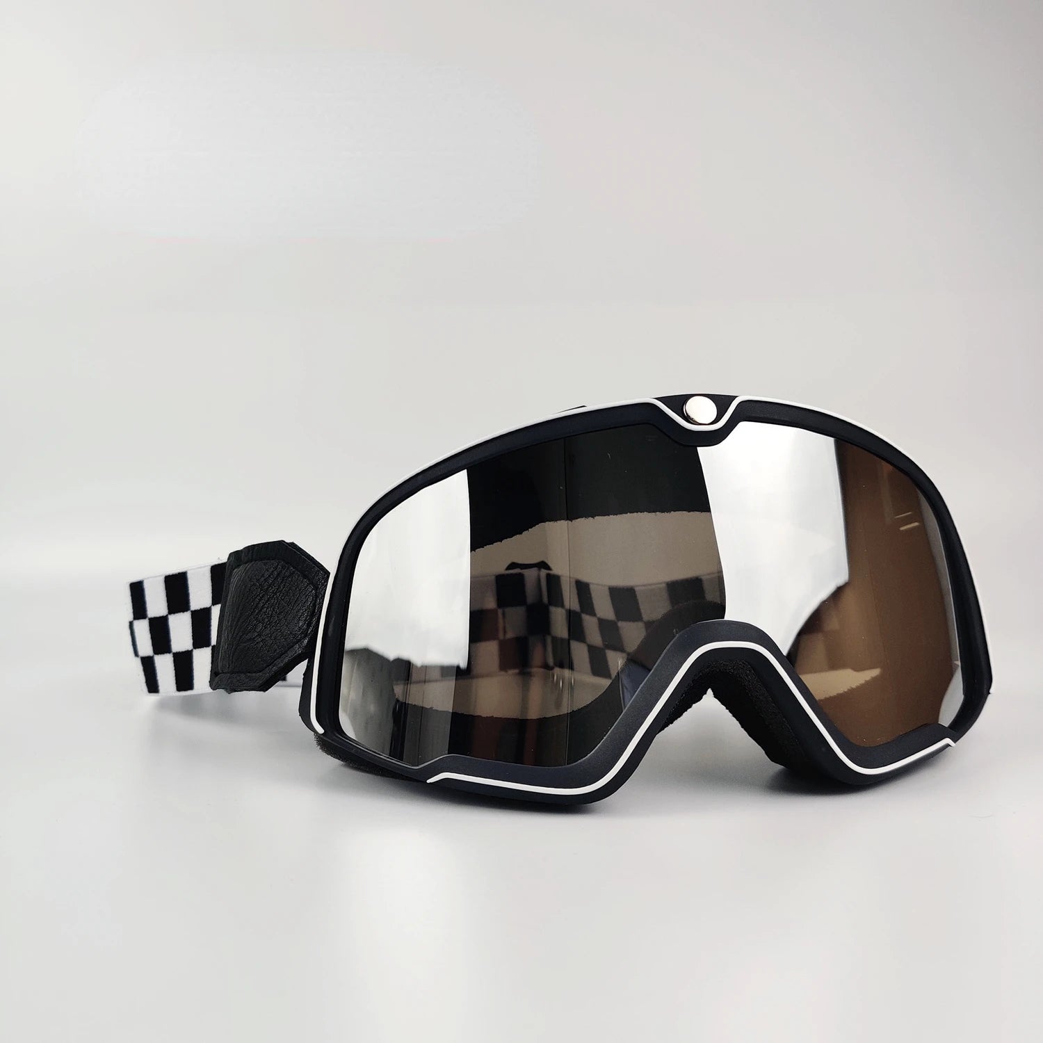 Retro Motorcycle Goggles Glasses Motocross Sunglasses Vintage Helmet Cycling Racing Cafe Racer Chopper,Ship within 24 hours - Slobuy