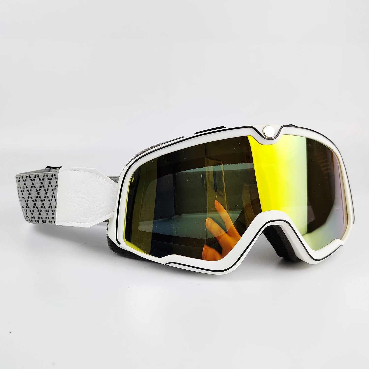 Retro Motorcycle Goggles Glasses Motocross Sunglasses Vintage Helmet Cycling Racing Cafe Racer Chopper,Ship within 24 hours - Slobuy