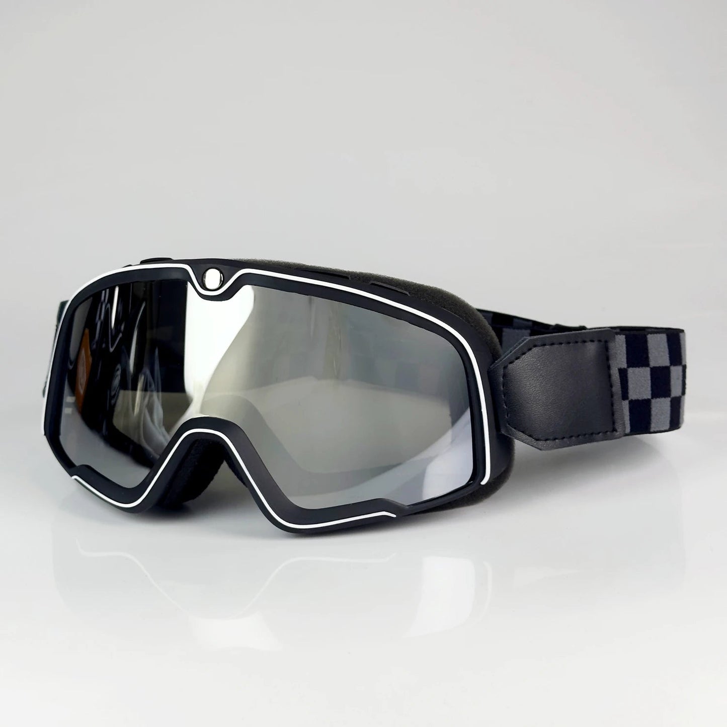 Retro Motorcycle Goggles Glasses Motocross Sunglasses Vintage Helmet Cycling Racing Cafe Racer Chopper,Ship within 24 hours - Slobuy