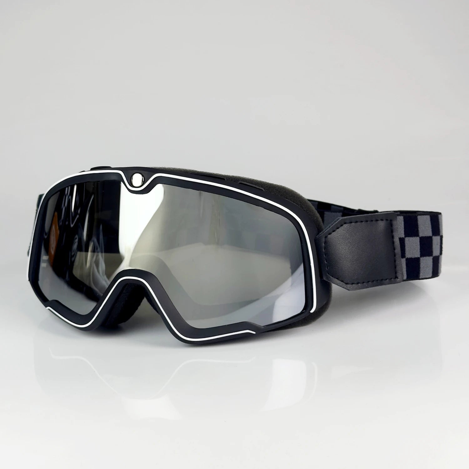 Retro Motorcycle Goggles Glasses Motocross Sunglasses Vintage Helmet Cycling Racing Cafe Racer Chopper,Ship within 24 hours - Slobuy