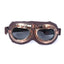 Retro Motorcycle Goggles Glasses Vintage Moto Classic Goggles for Harley Pilot Steampunk ATV Bike Copper Helmet - Slobuy