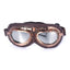 Retro Motorcycle Goggles Glasses Vintage Moto Classic Goggles for Harley Pilot Steampunk ATV Bike Copper Helmet - Slobuy