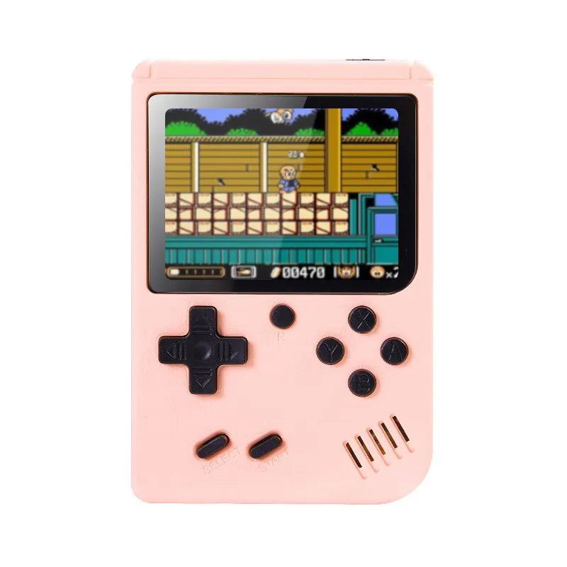 Retro Portable Mini Handheld Video Game Console 8 Bit 3.0 Inch Color LCD Kids Color Game Player Built in 500 Games - Slobuy