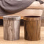 Retro Wood Grain Trash Can Living Room Waste Basket Creative Office Toilet Paper Basket Bathroom Bedroom Supplies - Slobuy
