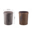 Retro Wood Grain Trash Can Living Room Waste Basket Creative Office Toilet Paper Basket Bathroom Bedroom Supplies - Slobuy
