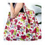 Reusable Grocery Bags Large-capacity Portable Tote Shoulder Bag Lightweight Print Handbag For Shopping Durable Nylon Shopper Bag - Slobuy