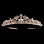 Rhinestone Wedding Crown Hair Jewelry Bridal Headpiece Hair Accessories for Women Crystal Tiara Bride Headdress Bridesmaid Gift - Slobuy