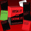 Risk It Or Drink It Fun Party Game For College Card Game Drinking Game Pregame Night Hilarious Dares Challenges  Questions Adult - Slobuy