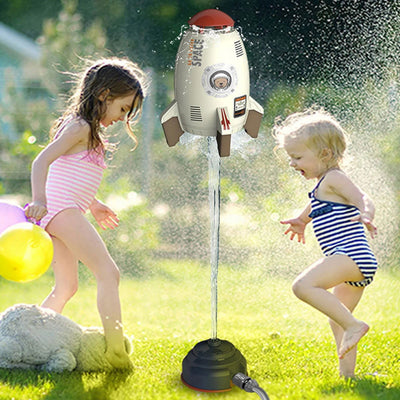 Rocket Launcher Toys Outdoor Rocket Water Pressure Lift Sprinkler Toy Fun Interaction In Garden Lawn Water Spray Toys for Kids - Slobuy
