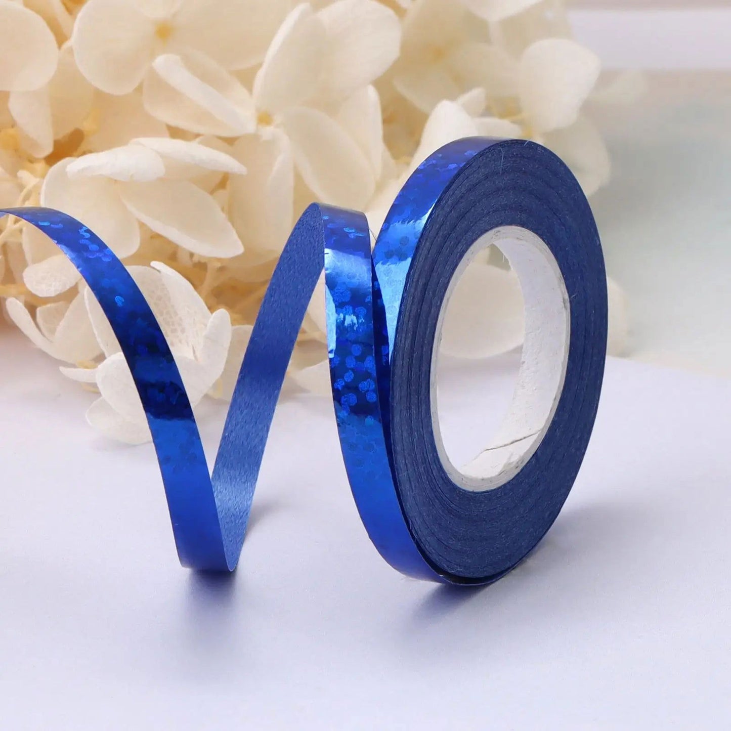 10Meter/Rolls 5mm Balloon Ribbon Party Birthday Wedding Accessorie Laser Balloon Chain Satin Ribbons Crafts DIY Party Decoration - Slobuy