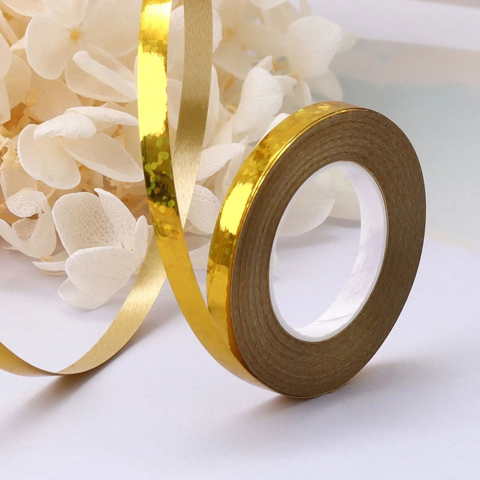 10Meter/Rolls 5mm Balloon Ribbon Party Birthday Wedding Accessorie Laser Balloon Chain Satin Ribbons Crafts DIY Party Decoration - Slobuy
