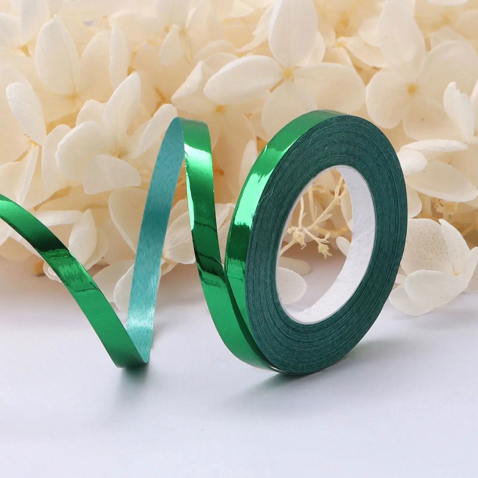 10Meter/Rolls 5mm Balloon Ribbon Party Birthday Wedding Accessorie Laser Balloon Chain Satin Ribbons Crafts DIY Party Decoration - Slobuy