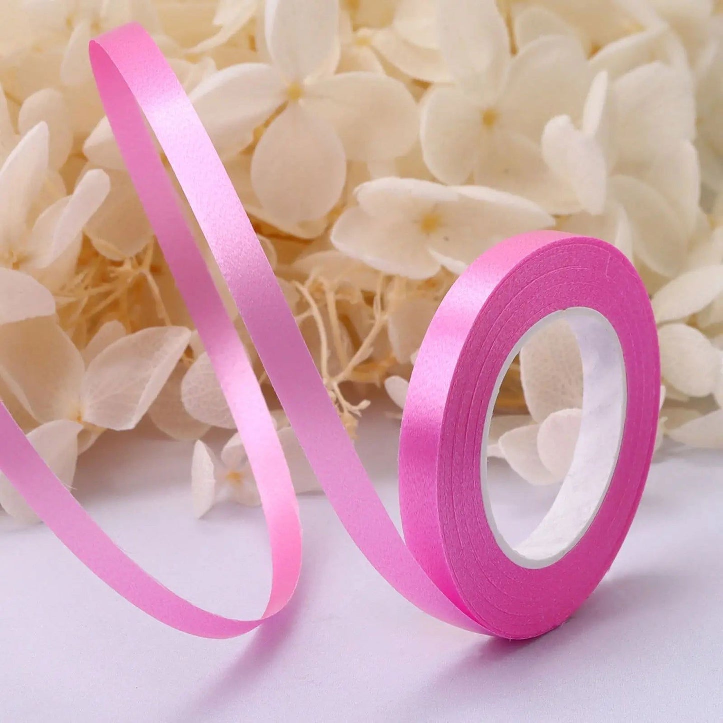 10Meter/Rolls 5mm Balloon Ribbon Party Birthday Wedding Accessorie Laser Balloon Chain Satin Ribbons Crafts DIY Party Decoration - Slobuy