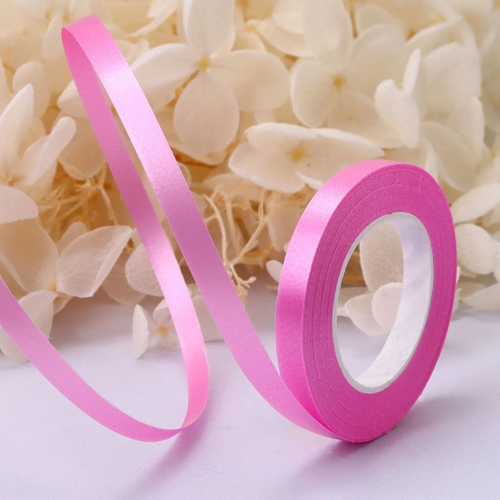 10Meter/Rolls 5mm Balloon Ribbon Party Birthday Wedding Accessorie Laser Balloon Chain Satin Ribbons Crafts DIY Party Decoration - Slobuy