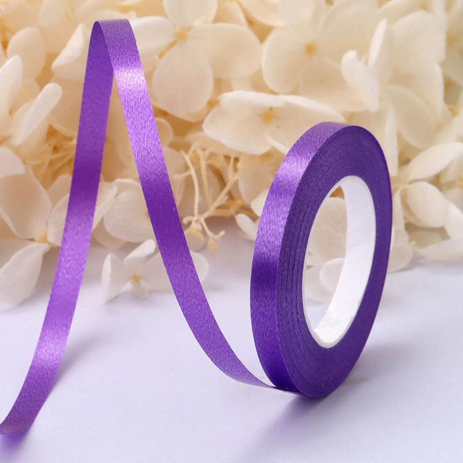 10Meter/Rolls 5mm Balloon Ribbon Party Birthday Wedding Accessorie Laser Balloon Chain Satin Ribbons Crafts DIY Party Decoration - Slobuy