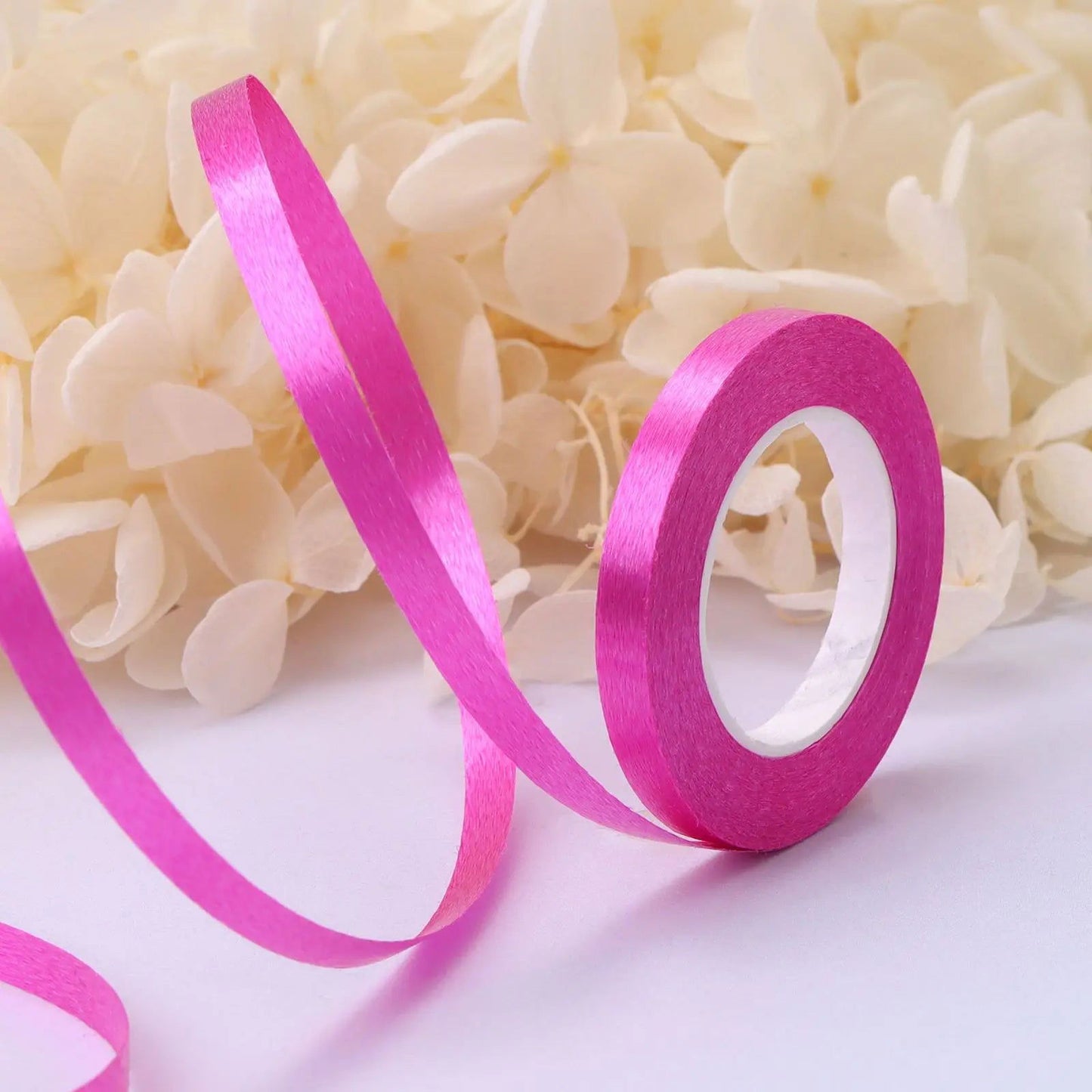 10Meter/Rolls 5mm Balloon Ribbon Party Birthday Wedding Accessorie Laser Balloon Chain Satin Ribbons Crafts DIY Party Decoration - Slobuy