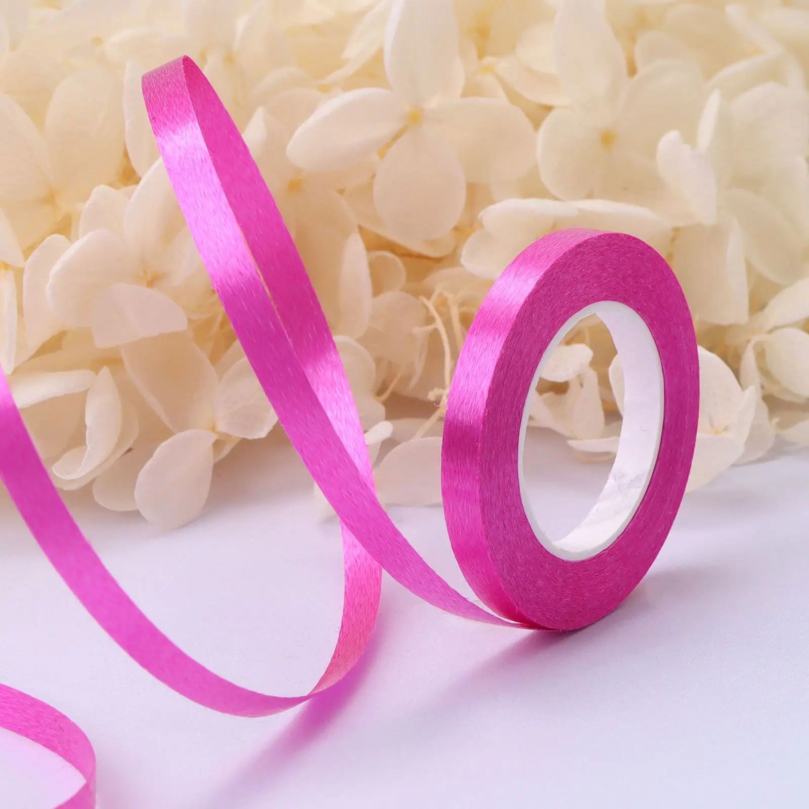 10Meter/Rolls 5mm Balloon Ribbon Party Birthday Wedding Accessorie Laser Balloon Chain Satin Ribbons Crafts DIY Party Decoration - Slobuy