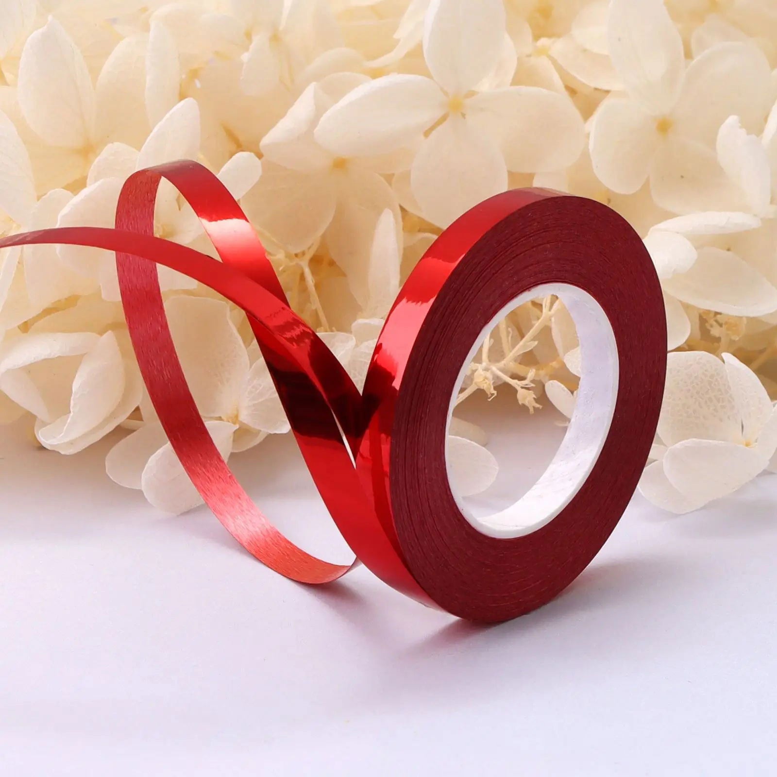 10Meter/Rolls 5mm Balloon Ribbon Party Birthday Wedding Accessorie Laser Balloon Chain Satin Ribbons Crafts DIY Party Decoration - Slobuy