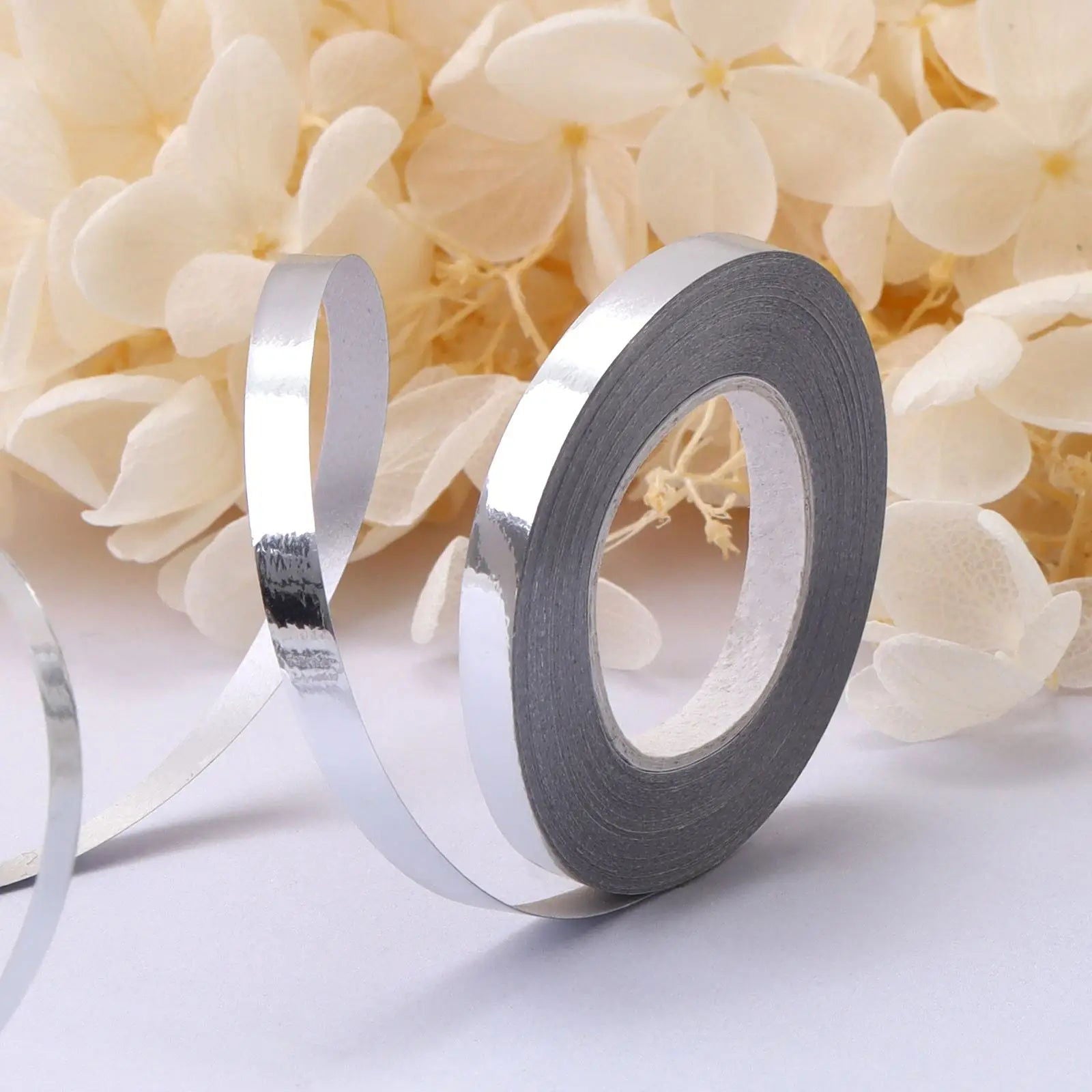 10Meter/Rolls 5mm Balloon Ribbon Party Birthday Wedding Accessorie Laser Balloon Chain Satin Ribbons Crafts DIY Party Decoration - Slobuy