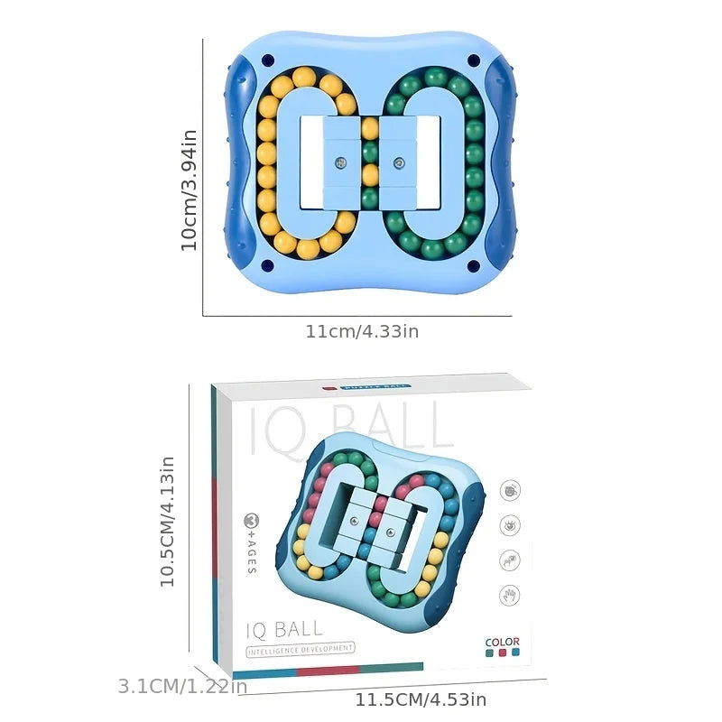 Rotating Magic Bean Fingertip Toy Puzzles Games for Kids Adults Intelligence Montessori Educational Toys - Slobuy