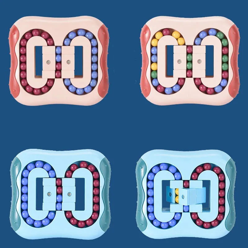 Rotating Magic Bean Fingertip Toy Puzzles Games for Kids Adults Intelligence Montessori Educational Toys - Slobuy