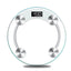 Round Transparent Digital Scale Body Weight Scale Floor Electronic Scales  LCD Scales Body Weighing Scale For Bathroom - Slobuy