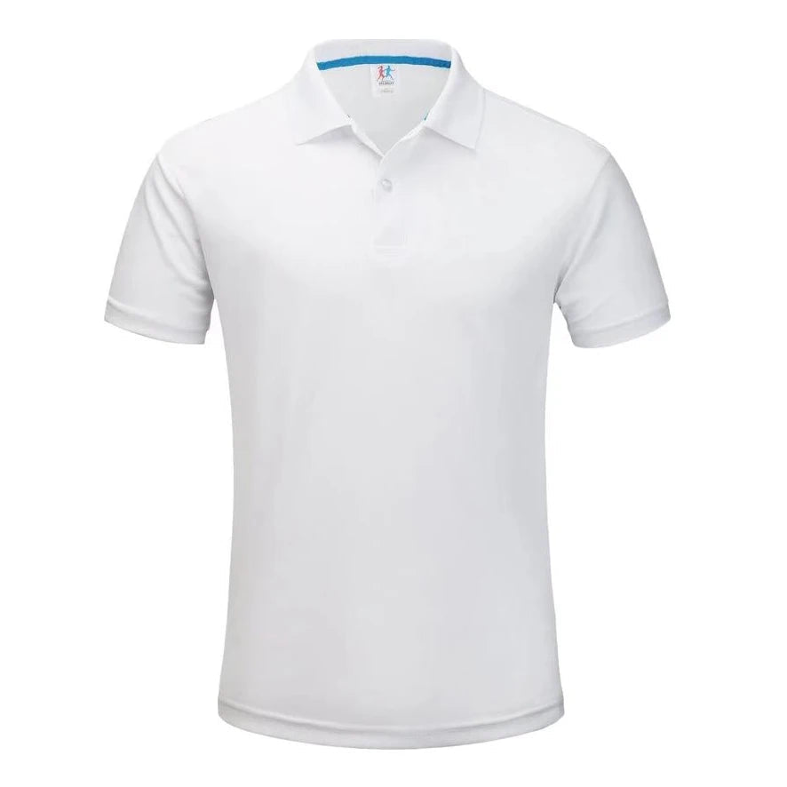 Running Dry Fit Polo Shirts Men Polyester Golf T Shirts Mens Sport T-shirt Quick Dry Tshirts Unisex Camisas Polos Para Hombres - Slobuy