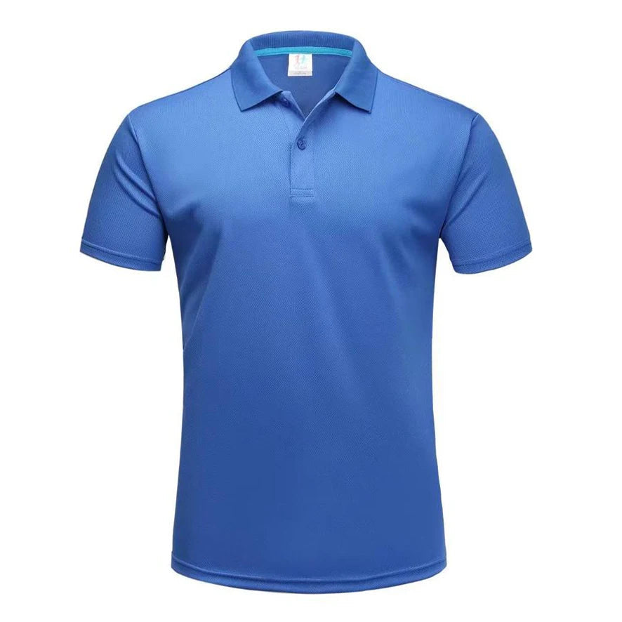 Running Dry Fit Polo Shirts Men Polyester Golf T Shirts Mens Sport T-shirt Quick Dry Tshirts Unisex Camisas Polos Para Hombres - Slobuy