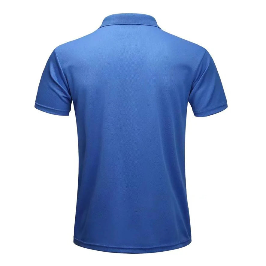 Running Dry Fit Polo Shirts Men Polyester Golf T Shirts Mens Sport T-shirt Quick Dry Tshirts Unisex Camisas Polos Para Hombres - Slobuy