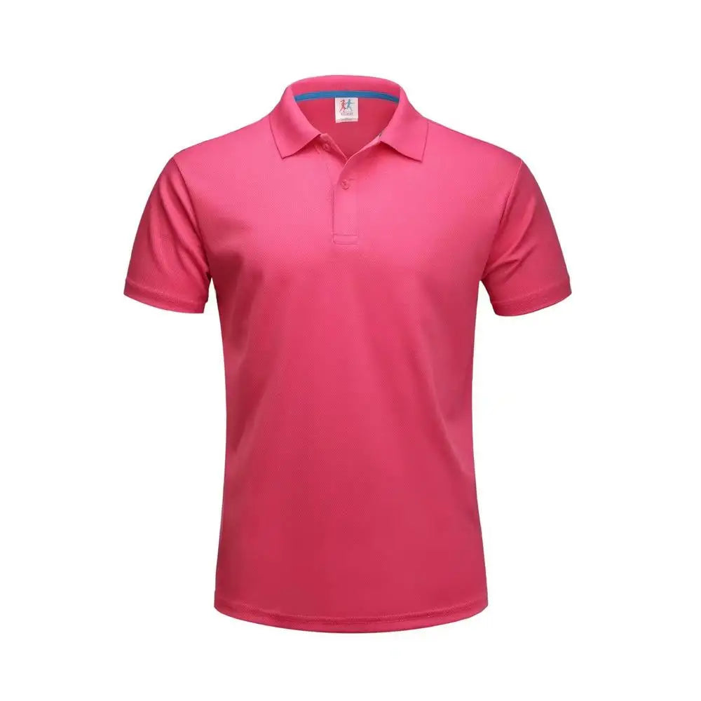 Running Dry Fit Polo Shirts Men Polyester Golf T Shirts Mens Sport T-shirt Quick Dry Tshirts Unisex Camisas Polos Para Hombres - Slobuy
