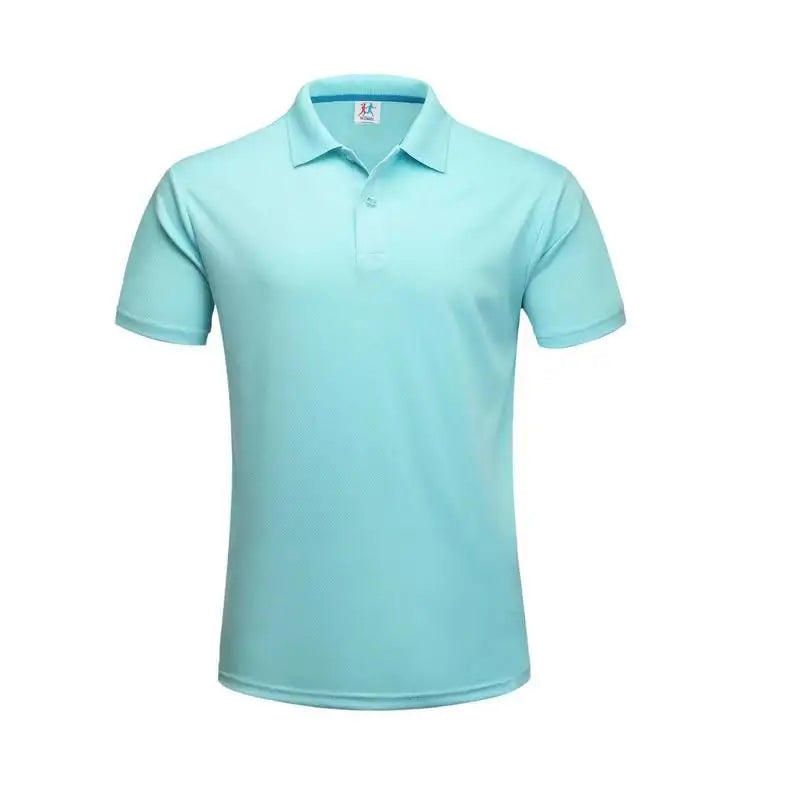 Running Dry Fit Polo Shirts Men Polyester Golf T Shirts Mens Sport T-shirt Quick Dry Tshirts Unisex Camisas Polos Para Hombres - Slobuy