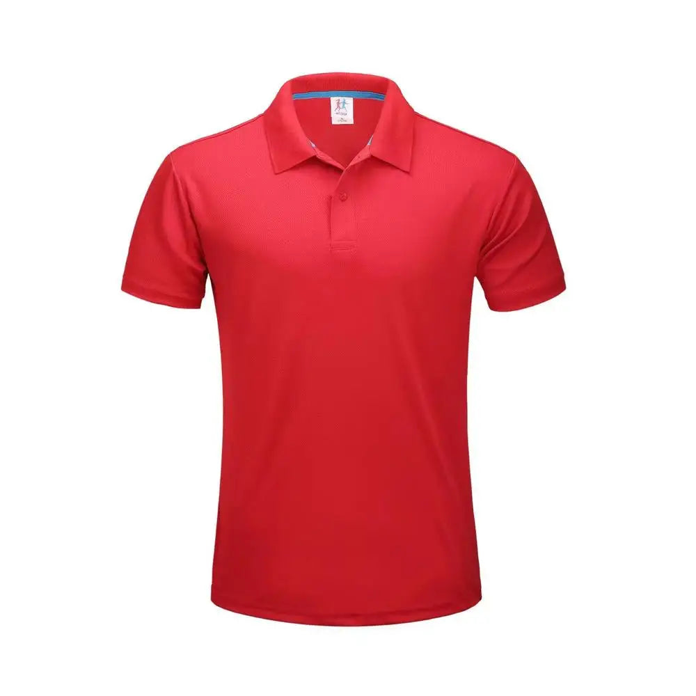 Running Dry Fit Polo Shirts Men Polyester Golf T Shirts Mens Sport T-shirt Quick Dry Tshirts Unisex Camisas Polos Para Hombres - Slobuy