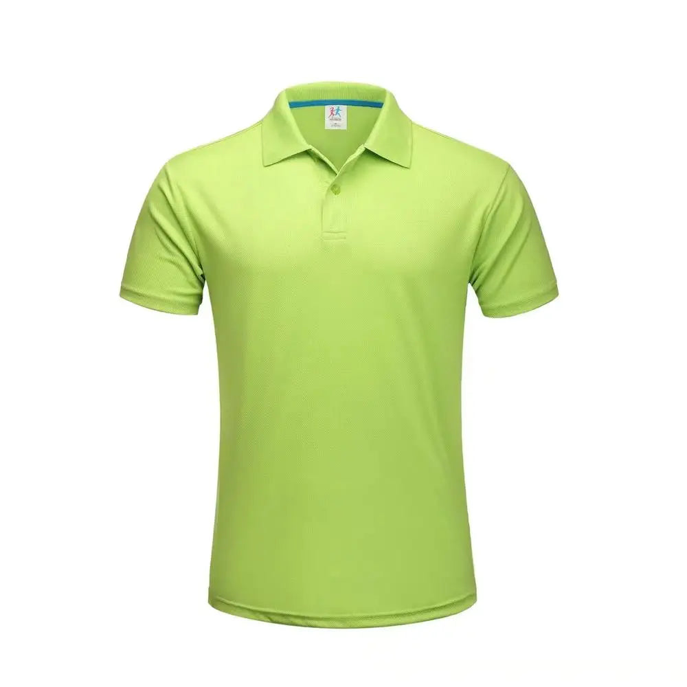 Running Dry Fit Polo Shirts Men Polyester Golf T Shirts Mens Sport T-shirt Quick Dry Tshirts Unisex Camisas Polos Para Hombres - Slobuy