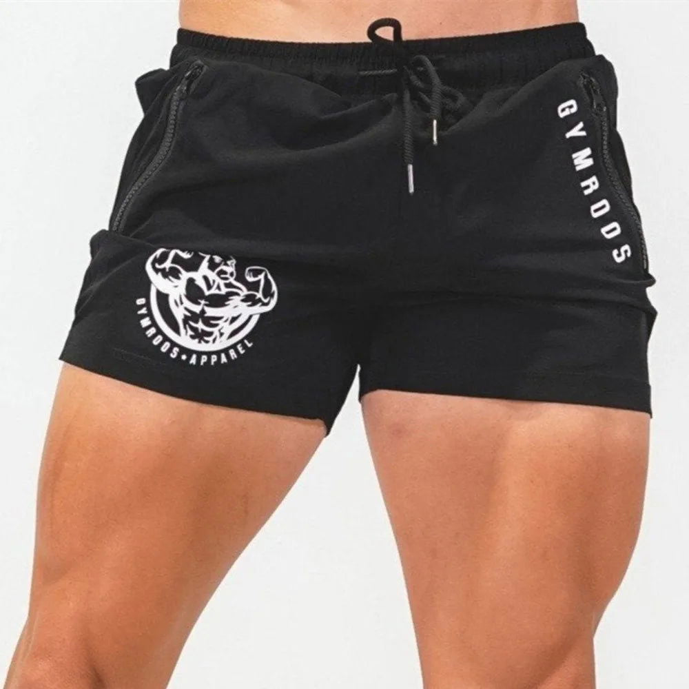 Running Sport Shorts Men Summer Gym Fitness Bodybuilding Quick Dry Bermuda Male Beach Pants Swim Trunks Jogging Training Bottoms - Slobuy