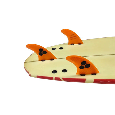 S/M/L Surf Fins UPSURF FCS Fins g3/g5/g7 Thruster Surfboard Fins Honeycomb Surfing Fins Multicolor Sup Fin Sports Accessories - Slobuy