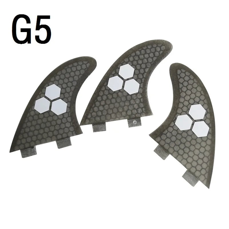 S/M/L Surf Fins UPSURF FCS Fins g3/g5/g7 Thruster Surfboard Fins Honeycomb Surfing Fins Multicolor Sup Fin Sports Accessories - Slobuy