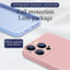 Original Liquid Silicone Solid Color Phone Case For iPhone 15 14 Pro Max 13 12 11 XS XR X Mini 7 8 Plus SE Shockproof Soft Cover