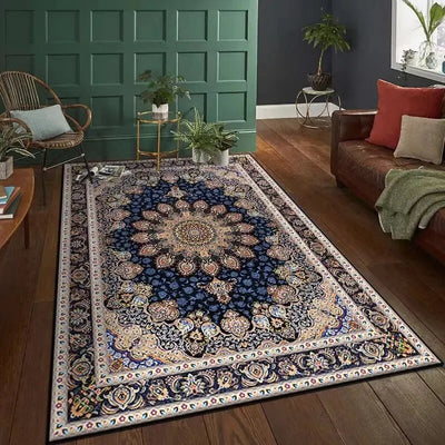 VIKAMA 40*60CM American Persian Living Room Carpet Hotel Home Bedroom Carpeted Exotic Nationalities Windswept Rug