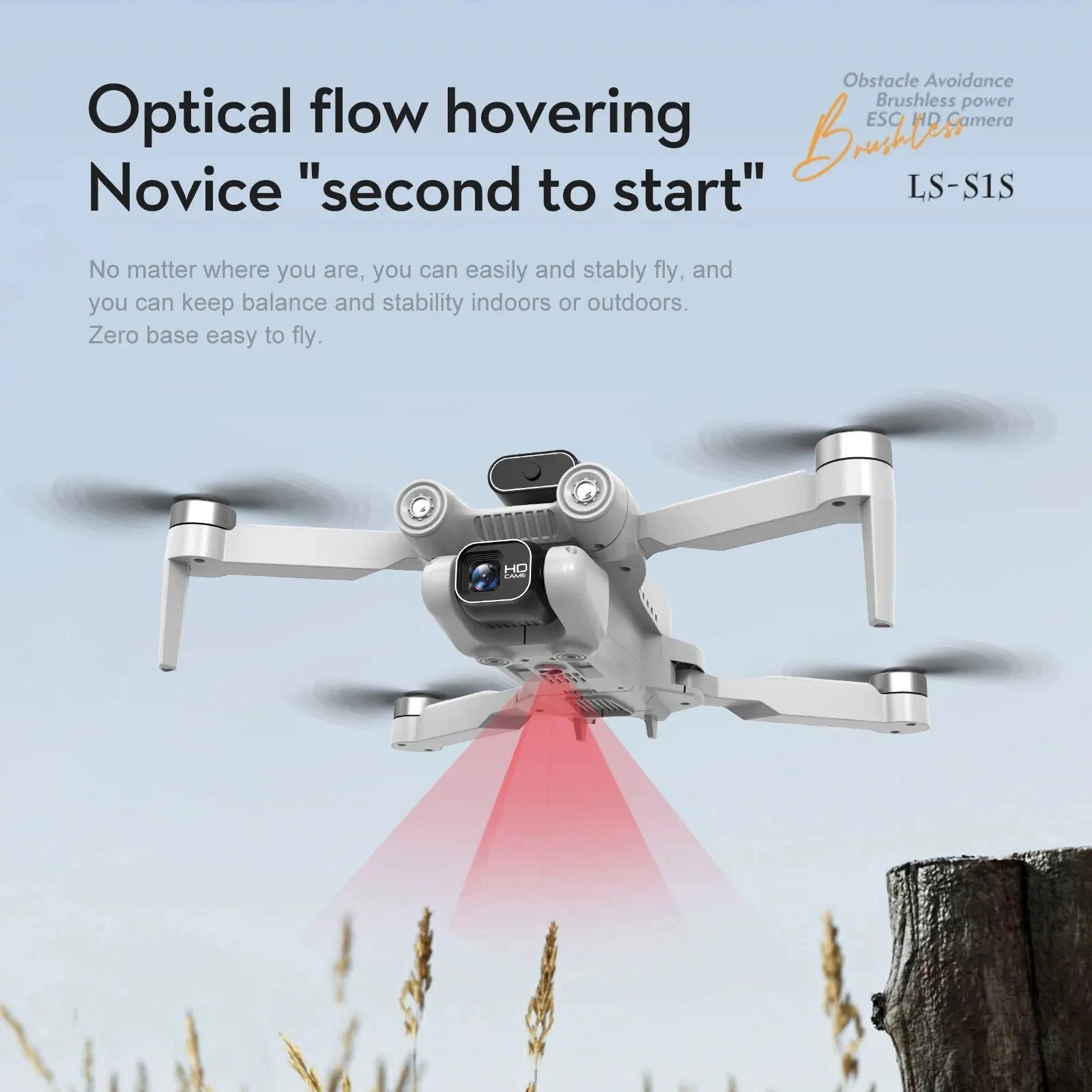 S1S Drone 5G Wifi 4K Professional 8K HD Camera Brushless 360° Obstacle Avoidance Optical Flow RC Foldable Quadcopter Toys Gifts - Slobuy