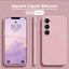 S23 S22 Ultra Plus Case Square Liquid Silicone Phone Case For Samsung Galaxy S23 S22 Ultra Plus S23Plus S23Ultra Soft Back Cover - Slobuy
