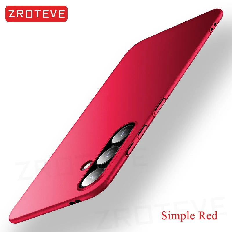 S24 Case Zroteve Slim Thin Hard PC Matte Cover For Samsung Galaxy S24 Ultra S22 Plus S20 S21 S23 FE S 24 23 22 21 20 Phone Cases - Slobuy