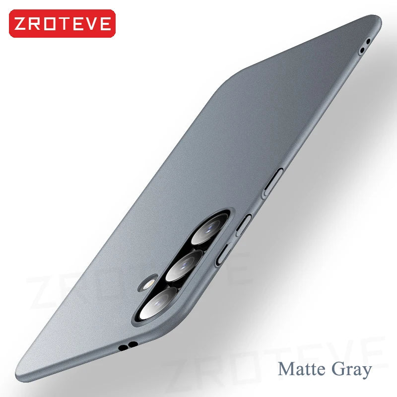 S24 Case Zroteve Slim Thin Hard PC Matte Cover For Samsung Galaxy S24 Ultra S22 Plus S20 S21 S23 FE S 24 23 22 21 20 Phone Cases - Slobuy