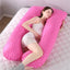 Soft Pregnant Pillow U Type Lumbar Multi Function Side Protect Cushion Cotton Maternity Pillow For Pregnancy Women Drop Shipping