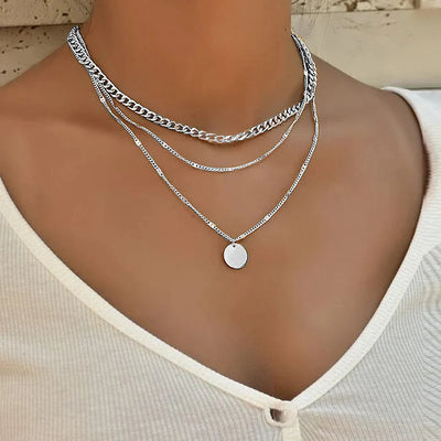 Vintage Necklace on Neck Chain Women's Jewelry Layered Accessories for Girls Clothing Aesthetic Gifts Fashion Pendant 2022