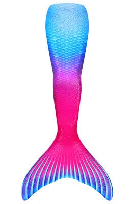 New Kids Adult Swimming Mermaid tail Girl Mom Cosplay Mermaid Costume Children Party Gift Fantasy Swimsuit With Monofin Fin