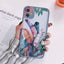 Palm tree Leaves Plant Flower Phone Case for iphone X XR XS 15 11 12 13 14 Pro Max 14 Plus 7 8 Plus Back Shockproof Cover Funda