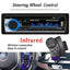 Car Radio 1 din Stereo Player Digital Bluetooth Car MP3 Player 60Wx4 FM Radio Stereo Audio Music USB/SD with In Dash AUX Input - Slobuy