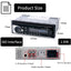 Car Radio 1 din Stereo Player Digital Bluetooth Car MP3 Player 60Wx4 FM Radio Stereo Audio Music USB/SD with In Dash AUX Input - Slobuy
